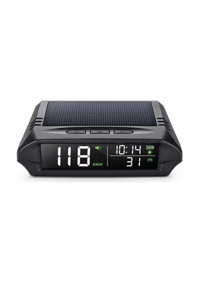 S98 Gps Hud Hız Göstergesi Güneş Enerjili Dijital Head Up Display Araç Ön Cam Yansıtmalı Hız Göstergesi Hız A