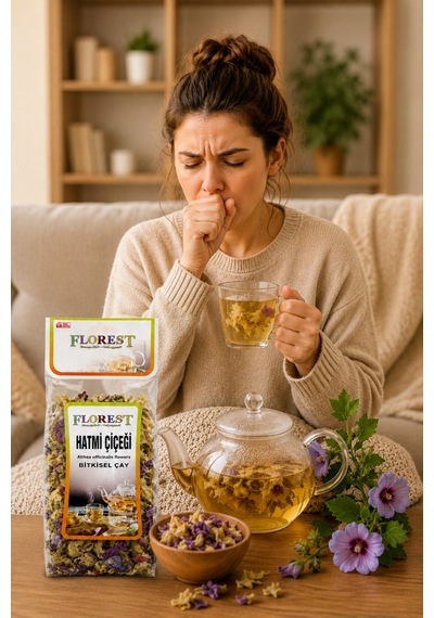 Hatmi Çiçeği Bitki Çayı 50 G - Hatmi Çiçeği Bitkisel Çay - 915127548
