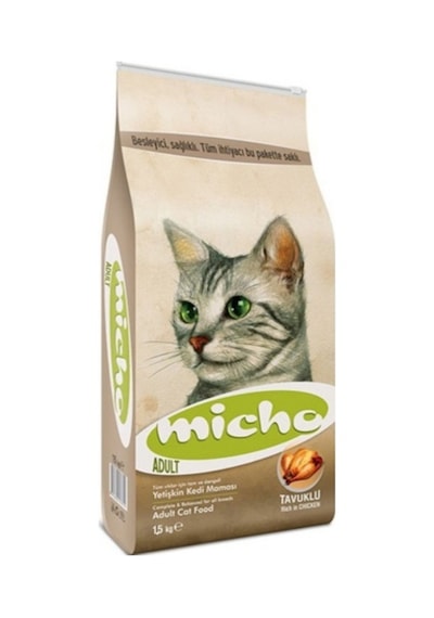 Micho Tavuklu Yetişkin Kedi Maması 1500 G