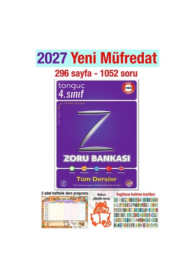 4. Sınıf Tüm Dersler Zoru Bankası 2027 Yeni Müfredat Soru