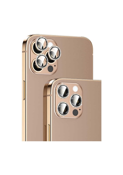 Apple Uyumlu iPhone 13 Pro Max Zore Cl-06 Kamera Lens Koruyucu Mavi