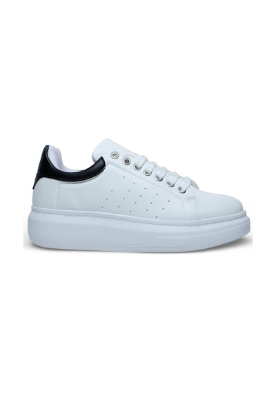 Conteyner Karayel Erkek Sneaker 385 Beyaz Siyah