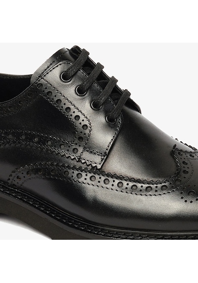 Greyder 64624 Mr Deri Oxford Klasik Erkek Ayakkabı Siyah