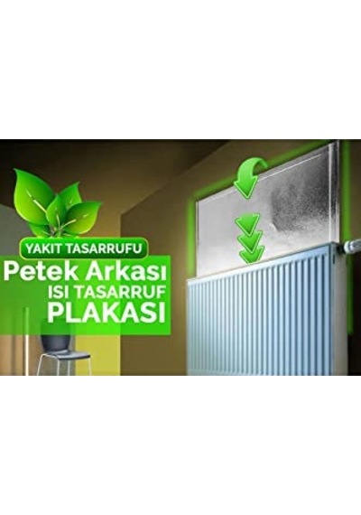 Adet Petek Arkası Yalıtım Levhası Radyatör Peteği Izolasyon Ev Isı Tasarruf Kalorifer Arkalığı Yalıtımı Pla