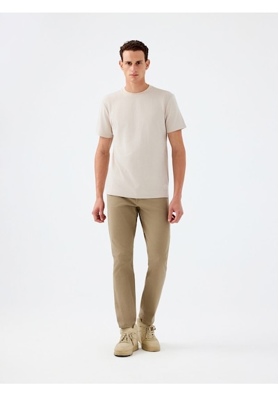 LOFT Regular Fit Erkek Tshirt K.kol Lf2040581 Q1.v1 Taş