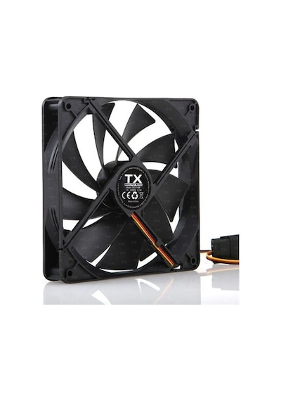 Tx 14Cm Siyah Kasa  Fanı Txccf14Bk