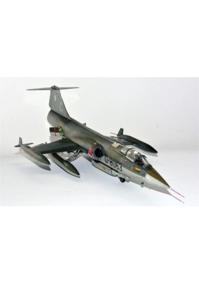 Kinetic K48090 1/48 Ölçek, F-104g Rnlaf Starfighter Historical Fighters Volkel Savaş Uçağı, Plastik Model Kiti-56349