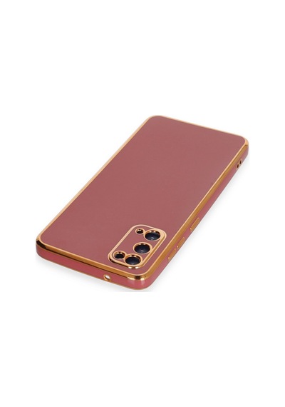 Samsung Galaxy Uyumlu S20 Kılıf Volet Silikon - Kırmızı Bzsxx00 1