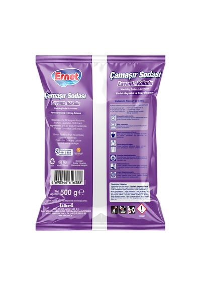 Ernet Çamaşır Sodası Lavanta 500 G