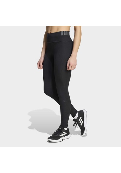 Adidas Kq5810 All Me Rıb L Kadın Spor Tayt Siyah