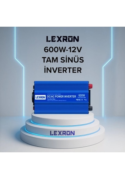 Lexron 12v/600w Tam Sinüs Inverter