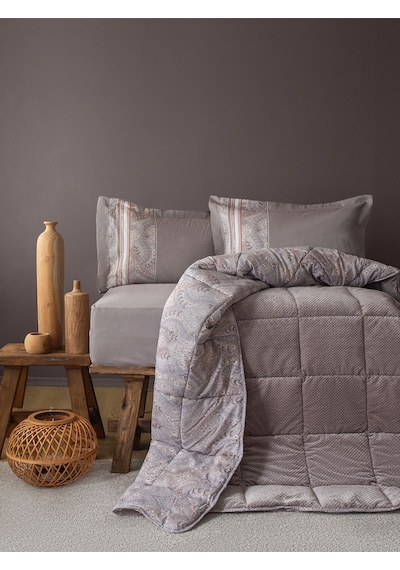 Bedline Softly Uyku Seti Çift Kişilik Sofia Vizon
