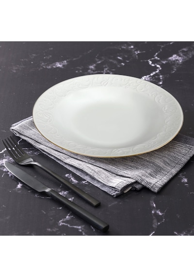 GÜRAL BAHAR DALI 6 ADET 22 cm ÇUKUR TABAK - GOLD