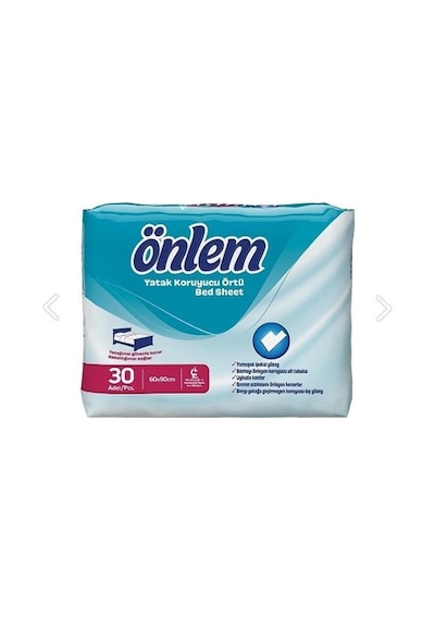 Önlem Yatak Koruyucu 60x90 30 Lu 8697405344024