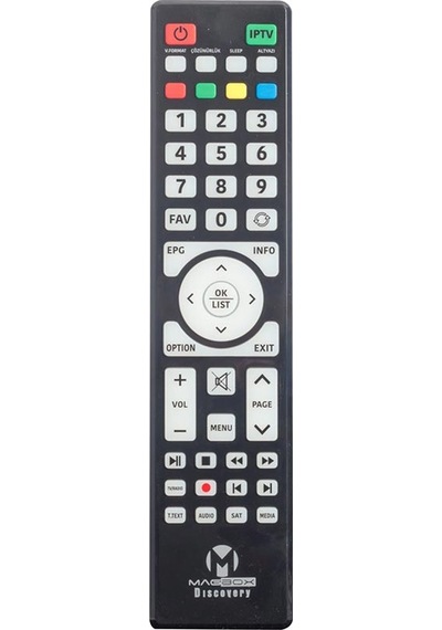 KR MAGBOX DISCOVERY I P TV UYDU KUMANDA (19257=16923)
