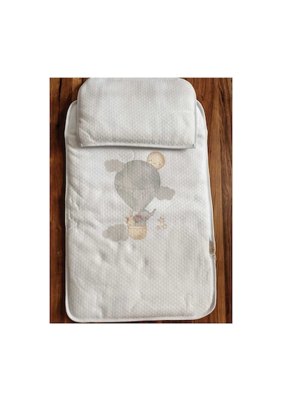 My Baby Kumsal Alt Açma Kapitone Hello Elephant Desenli Beyaz 65198 Beyaz My Baby Kumsal Alt Açma Kapitone Hello Elephant Desenli Beyaz 65198 Beyaz