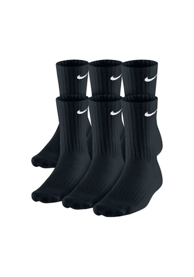Nike Everyday Cushion Crew Siyah Renkli Çorap 6'lı Sx5172-010 Siyah