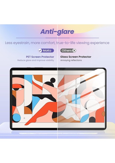 Samsung Galaxy Uyumlu Tab S10 Fe Plus 13.1ınç Ekran Koruyucu Manyetik Mıknatıslı Kağıt Hissiyatlı Sm-x626