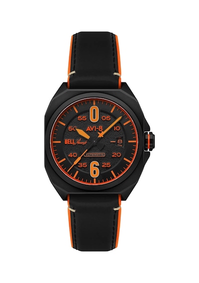 Avı-8 Bell X-1 Machbuster Av-4115-04 Otomatik Erkek Kol Saati Siyah