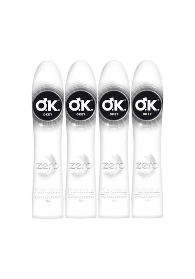 Okey Kayganlaştırıcı Jel 100ml Zero 4 Lü Set