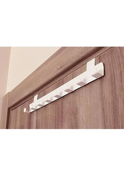 Banyo Ve Kapı Arkası İçin Metal Askılık Organizer, Pratik Ve Şık Çözüm Açık Ahşap