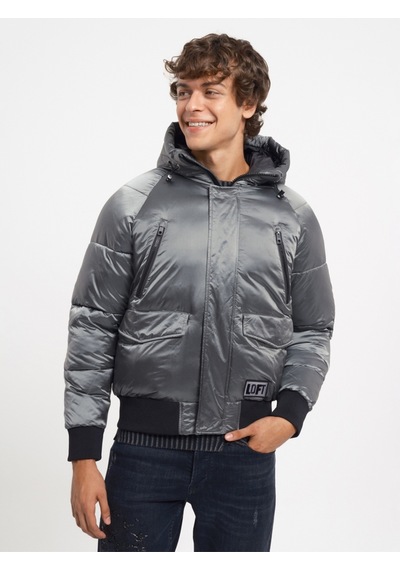 Regular Fit Erkek Mont Gri