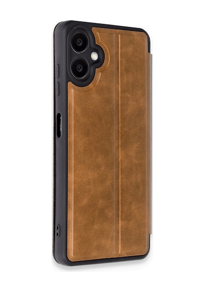 Cosmotex Newface Samsung Galaxy Uyumlu  A06 Kılıf Flip Cover - Taba