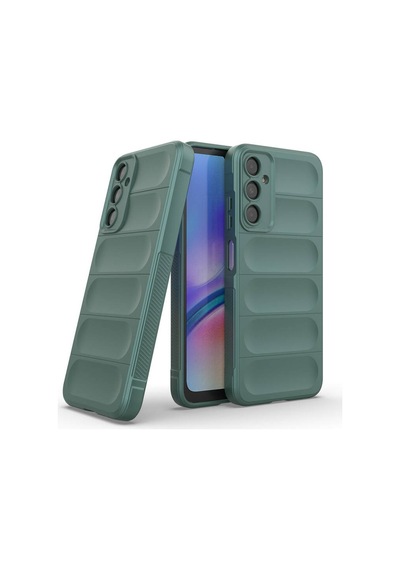 Lexroo Samsung Galaxy Uyumlu A05s Esnek Tpu Oyuklu Arka Yüzey Tasarımlı Etnik Silikon İnce Kılıf - Siyah