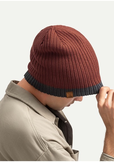 Kaft Unisex Bere Kleurendok, Brick Kiremit