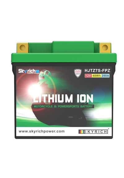 Hjtz7s-fpz Skyrich Lityum Motosiklet Aküsü 12.8v 4ah 280cca 113 70 105