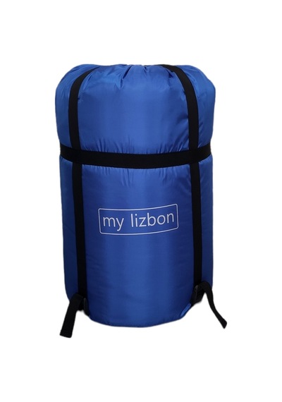 My Lizbon Çift Kişilik Uyku Tulumu İnter Saks Mavi - Siyah
