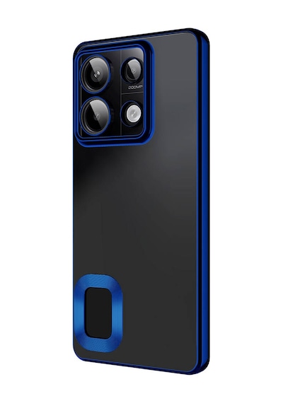 Ekılıf - Xiaomi Redmi Note 13 Pro 5g Uyumlu Kılıf Kamera Korumalı Logo Gösteren Omega Kapak - Gold