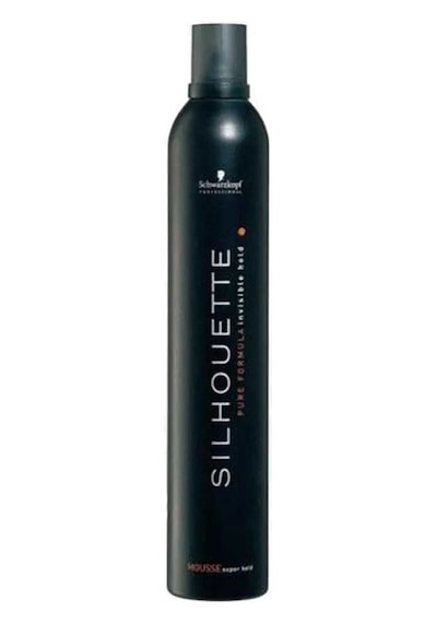 Silhouette Köpük Süper Hold 200 ML (Siyah)