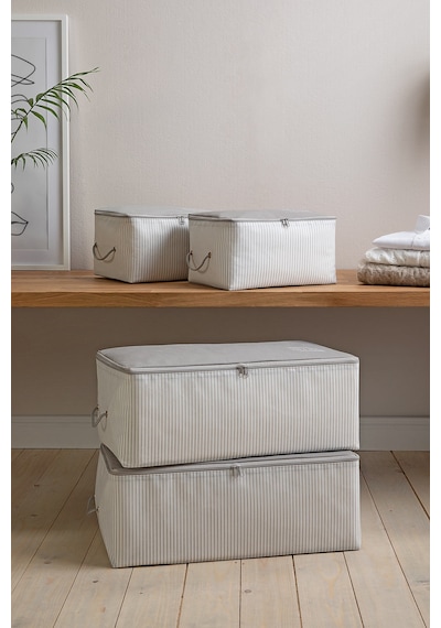 Ocean Home Textile 4'lü Gri Renk Stuff & Things Hurç Set