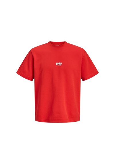 Jack & Jones Breeze Front Erkek Kırmızı Tişört 12298989-fs