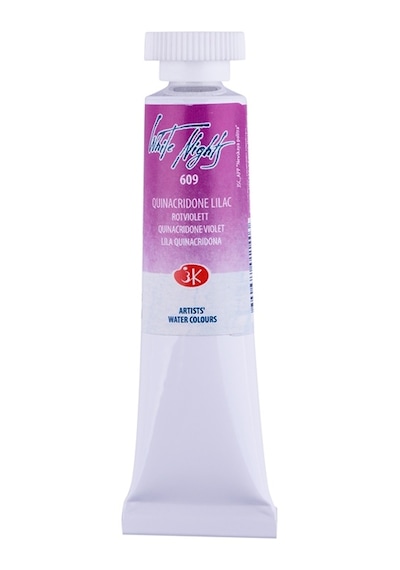 St.petersburg Tüp Suluboya 10ml N 609 Quinacridone Lilac