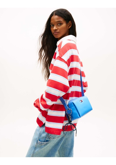 Tommy Hilfiger Kadın Mavi Omuz Çantası Aw0aw18456-c4f