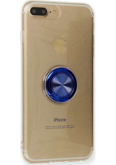 Fitcase Apple Uyumlu iPhone 7 Plus / 8 Plus Kilif Gross Ring Seffaf Arka Kapak 514447573