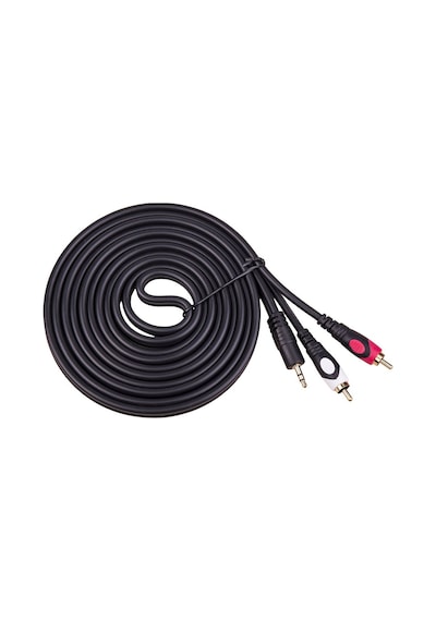 5M Stereo To 2 Rca Ses Video Sinyal Kablosu - 3.5Mm Stereo