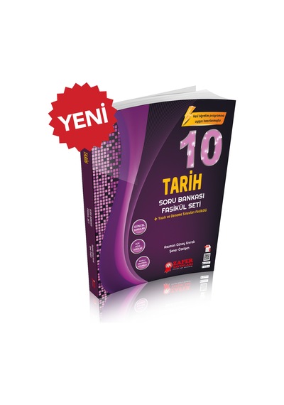 Zafer Yayınları 10. Sınıf Tarih Soru Bankası Fasikül Seti - Yeni