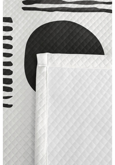 Geometrik Modern Mint Genç Odası Tek Kişilik Pike Takımı-siyah Beyaz 160x220cm Kapitone Yatak Örtüsü Kremamsı Toprak Demi Geometrik Modern Mint Genç Odası Tek Kişilik Pike Takımı-siyah Beyaz 160x220cm Kapitone Yatak Örtüsü Kremamsı Toprak Demi