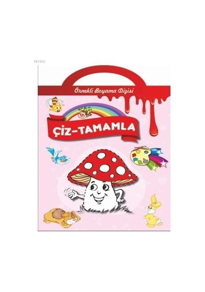 Çiz Tamamla Örnekli Boyama- Parıltı Yayınları