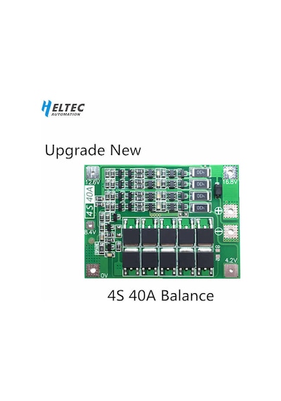 Robotikdevre 4S 40A Bms Balans Karti