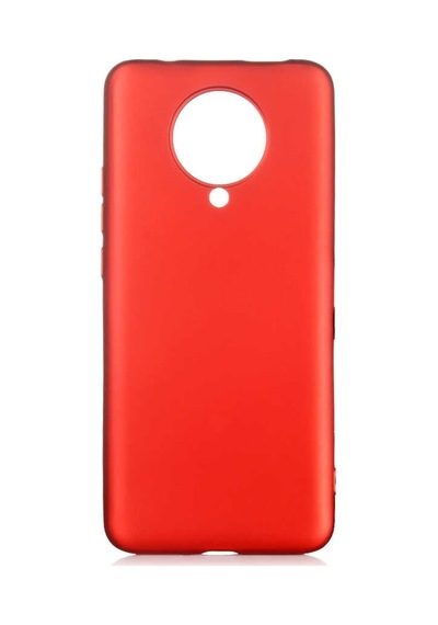 Xiaomi Redmi K30 Pro Kılıf Zore Premier Silikon Kapak-Kırmızı