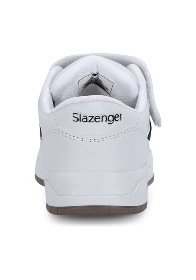 Slazenger Clash I Unisex Çocuk Beyaz / Siyah Günlük Spor Ayakkabısı Beyaz - Siyah