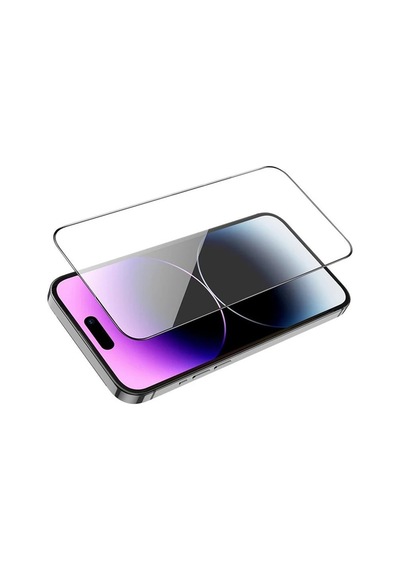 Hoco iPhone Uyumlu 15 Pro Max Full Screen Hd Tempered Kırılmaz Cam Ekran Koruyucu-1852