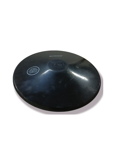 Özel Seri Kauçuk Disk 2 Kg Siyah Kdc-200 Drb-200 Bireysel Birlik Spor Aleti