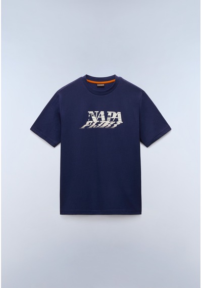 Napapijri S-lodestar Ss Erkek T-shirt-31974 Lacivert
