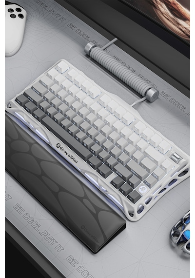 Gravastar Mercury K1 RGB Kablosuz Mekanik Oyuncu Q Klavye