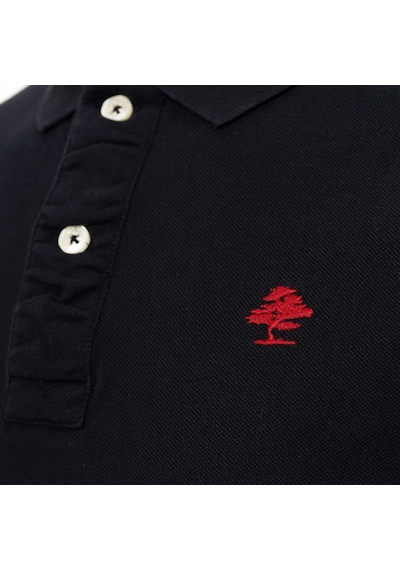 Routefield Partisan Erkek Polo Tişört Siyah